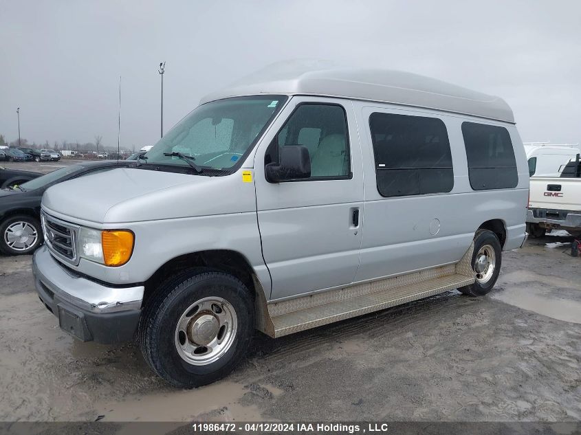 2007 Ford Econoline E250 Van VIN: 1FDNE24LX7DB01262 Lot: 11986472