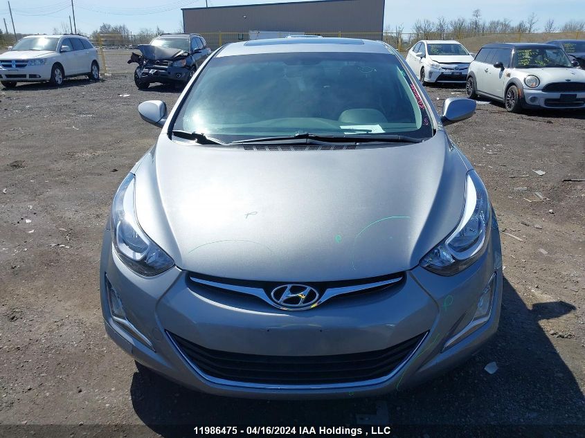 2016 Hyundai Elantra Se/Sport/Limited VIN: KMHDH4AH5GU482310 Lot: 49922854