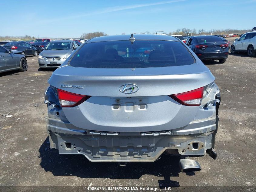 2016 Hyundai Elantra Se/Sport/Limited VIN: KMHDH4AH5GU482310 Lot: 49922854