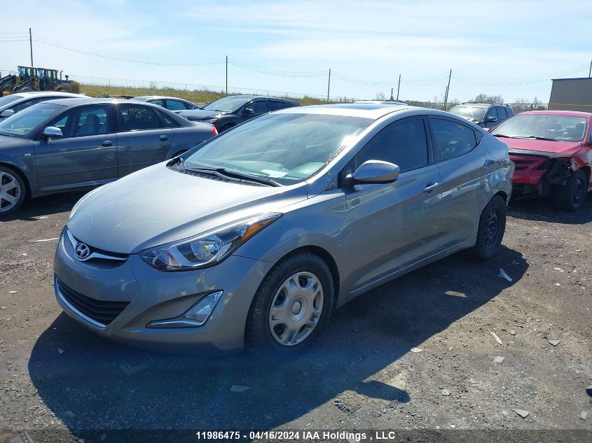 2016 Hyundai Elantra Se/Sport/Limited VIN: KMHDH4AH5GU482310 Lot: 49922854