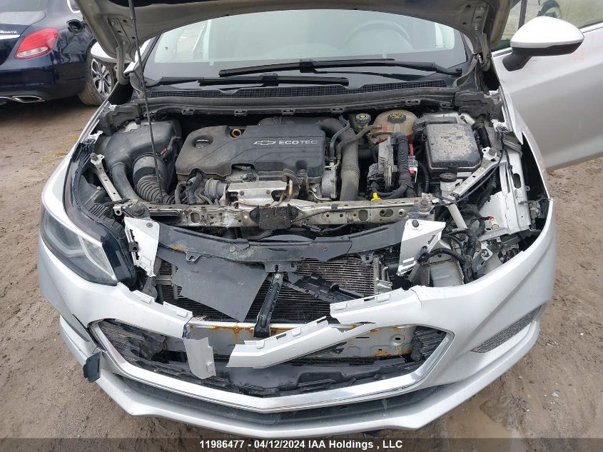 2017 Chevrolet Cruze VIN: 3G1BE5SM1HS506134 Lot: 39236699