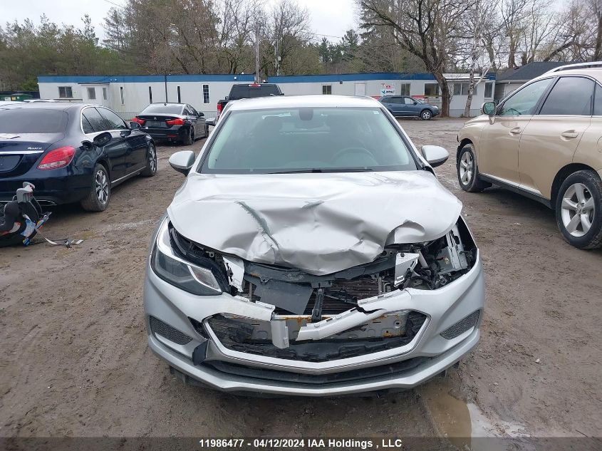 2017 Chevrolet Cruze VIN: 3G1BE5SM1HS506134 Lot: 39236699