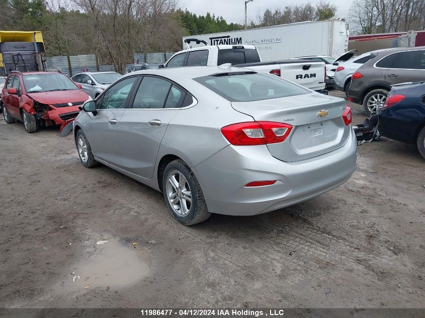 2017 Chevrolet Cruze VIN: 3G1BE5SM1HS506134 Lot: 39236699