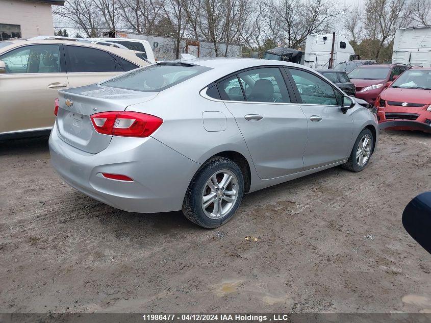 2017 Chevrolet Cruze VIN: 3G1BE5SM1HS506134 Lot: 39236699
