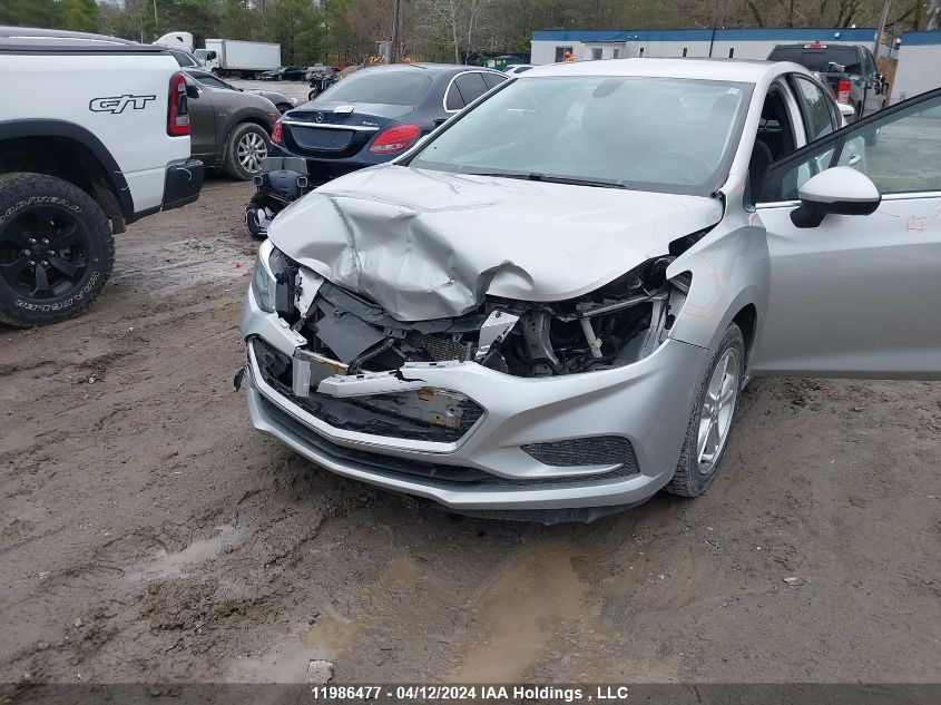 2017 Chevrolet Cruze VIN: 3G1BE5SM1HS506134 Lot: 39236699