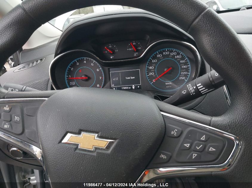 2017 Chevrolet Cruze VIN: 3G1BE5SM1HS506134 Lot: 39236699