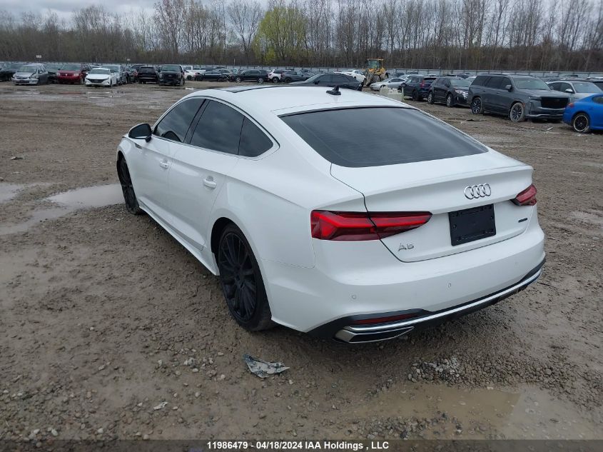 2023 Audi A5 Sportback VIN: WAUAACF55PA044888 Lot: 11986479