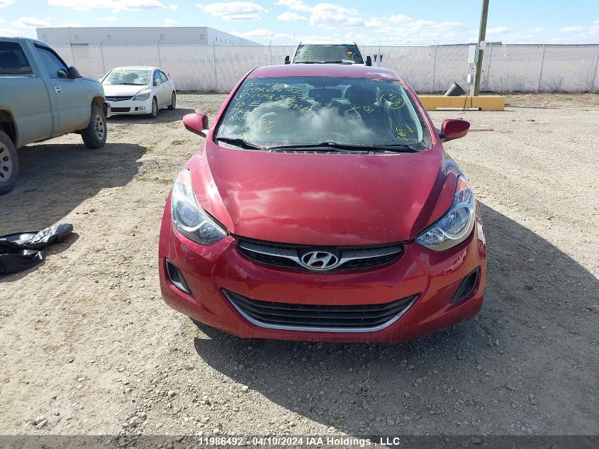 2013 Hyundai Elantra Gl VIN: 5NPDH4AE7DH199827 Lot: 11986492