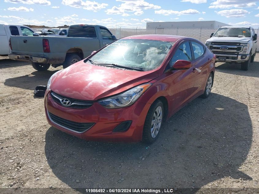 2013 Hyundai Elantra Gl VIN: 5NPDH4AE7DH199827 Lot: 11986492