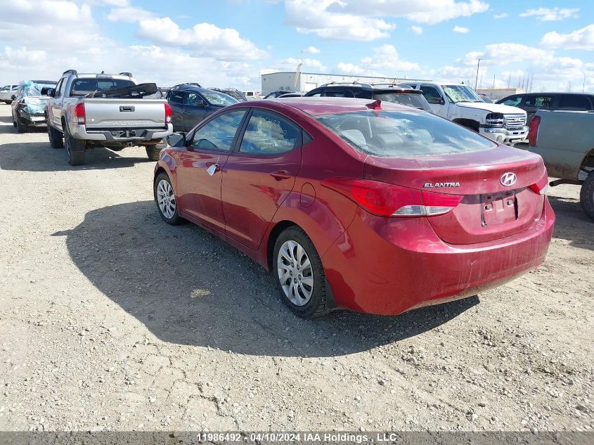 2013 Hyundai Elantra Gl VIN: 5NPDH4AE7DH199827 Lot: 11986492