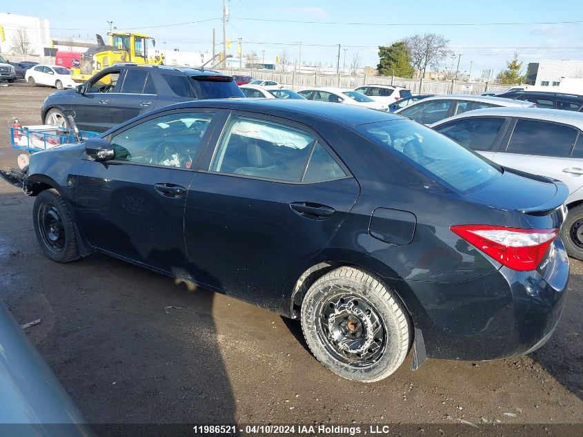 2015 Toyota Corolla Le VIN: 2T1BURHE3FC329940 Lot: 11986521