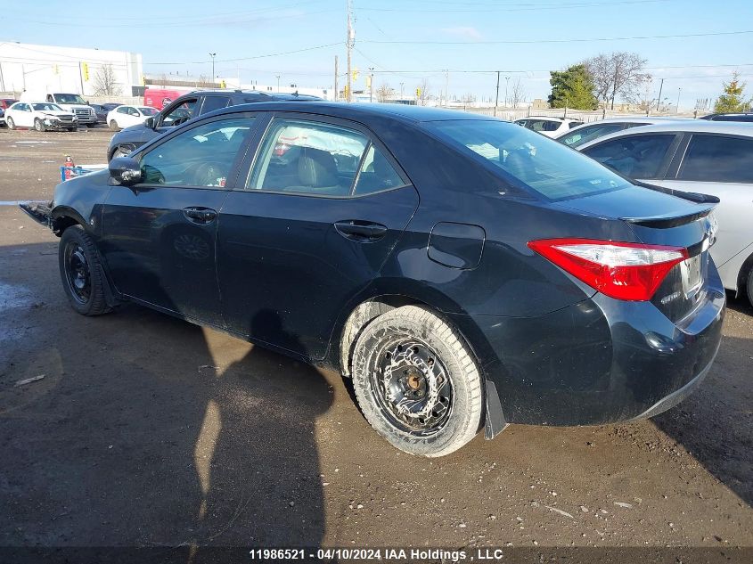 2015 Toyota Corolla Le VIN: 2T1BURHE3FC329940 Lot: 11986521