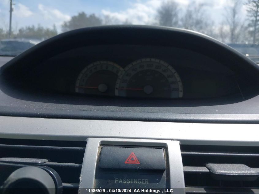 2008 Toyota Yaris VIN: JTDBT923081242644 Lot: 11986529