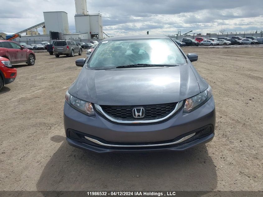 2014 Honda Civic VIN: 2HGFB2F47EH005291 Lot: 11986532