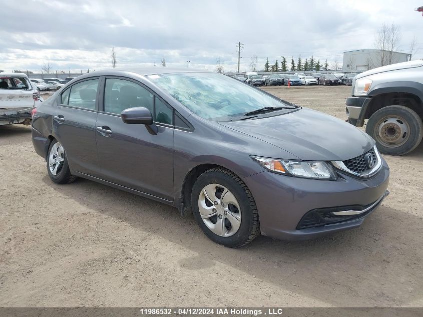 2014 Honda Civic VIN: 2HGFB2F47EH005291 Lot: 11986532