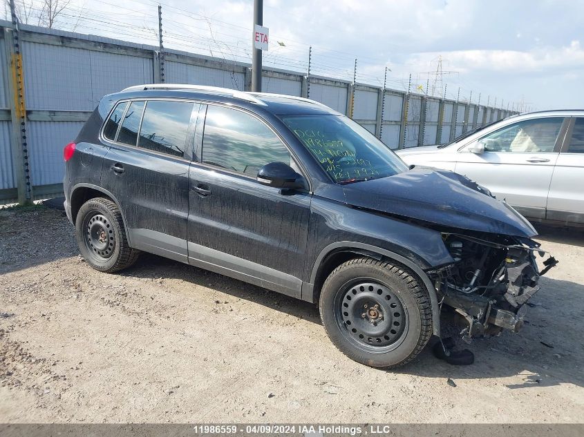 2014 Volkswagen Tiguan VIN: WVGJV3AX8EW551697 Lot: 11986559
