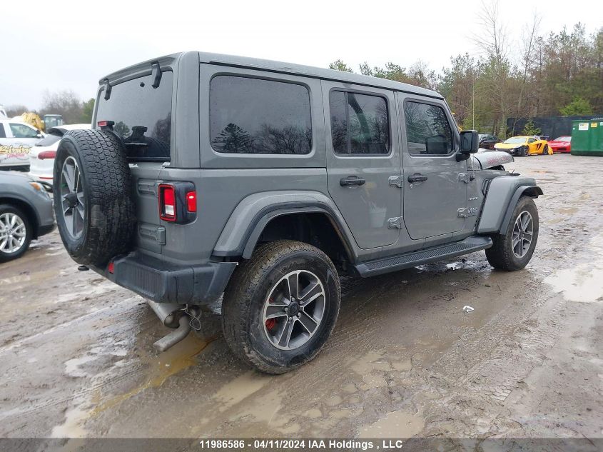 2023 Jeep Wrangler 4-Door Sahara VIN: 1C4HJXEN4PW587372 Lot: 11986586