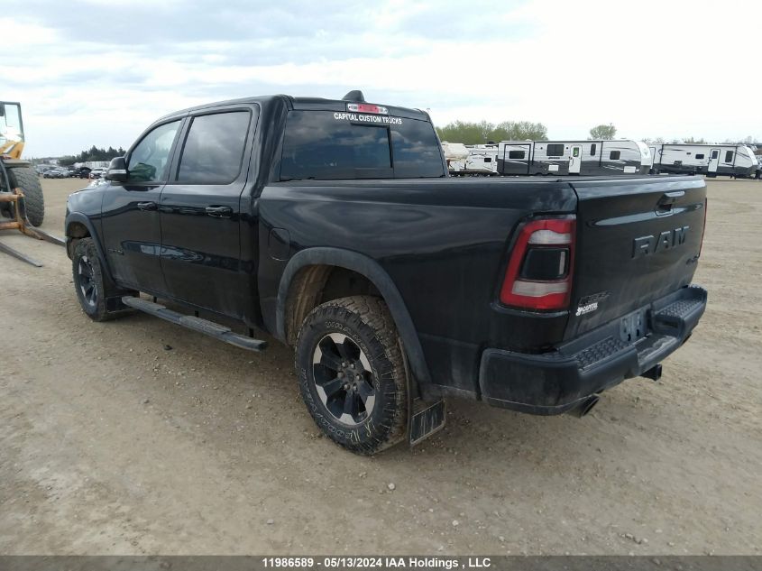 2022 Ram 1500 Rebel VIN: 1C6SRFLT6NN438093 Lot: 11986589