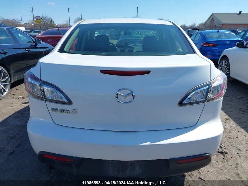 2011 Mazda Mazda3 VIN: JM1BL1UF6B1438782 Lot: 11986593