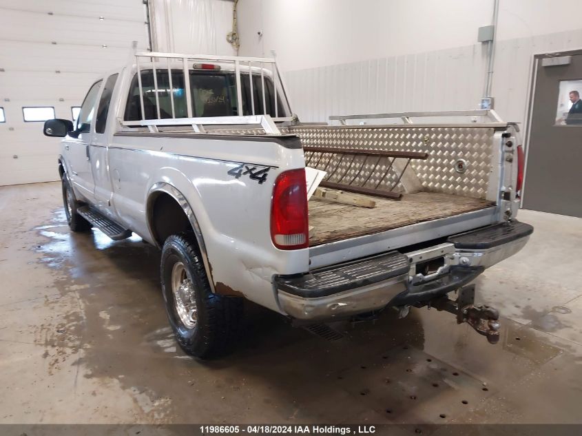 2001 Ford F350 Srw Super Duty VIN: 1FTSX31F21EA24569 Lot: 11986605