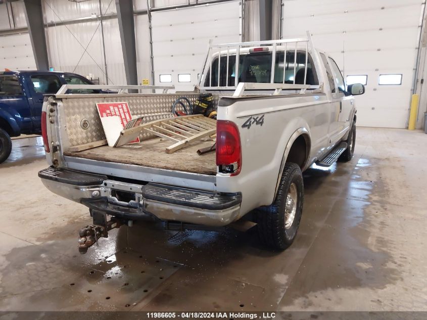 2001 Ford F350 Srw Super Duty VIN: 1FTSX31F21EA24569 Lot: 11986605