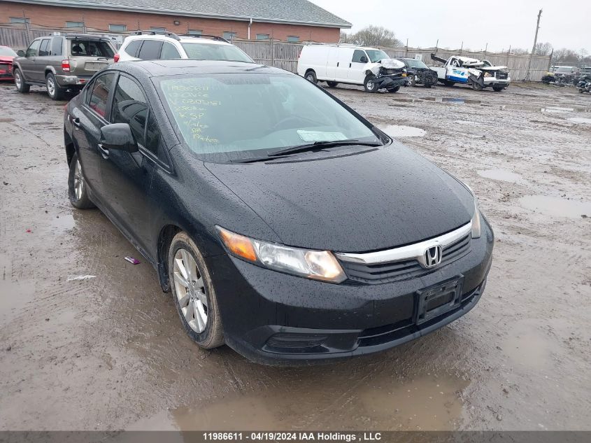 2012 Honda Civic Sdn VIN: 2HGFB2F56CH030561 Lot: 11986611