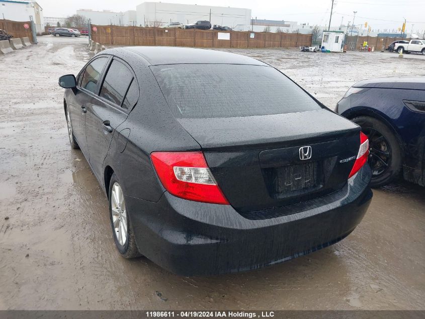 2012 Honda Civic Sdn VIN: 2HGFB2F56CH030561 Lot: 11986611