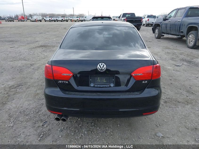 2011 Volkswagen Jetta Se VIN: 3VWBX7AJ8BM358609 Lot: 50196874