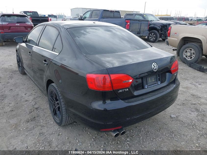 2011 Volkswagen Jetta Se VIN: 3VWBX7AJ8BM358609 Lot: 50196874