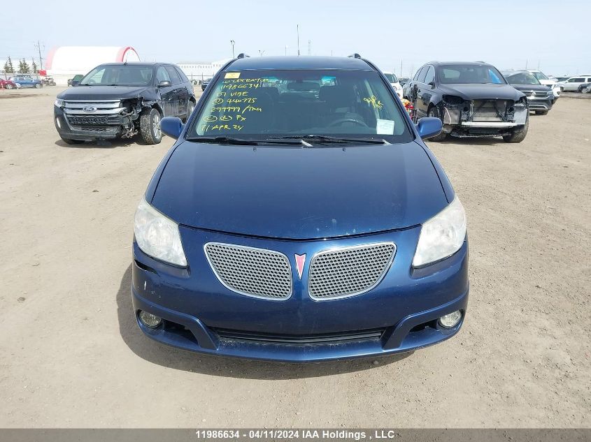 2007 Pontiac Vibe VIN: 5Y2SL65807Z440775 Lot: 11986634