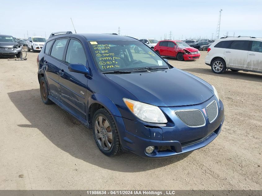 2007 Pontiac Vibe VIN: 5Y2SL65807Z440775 Lot: 11986634