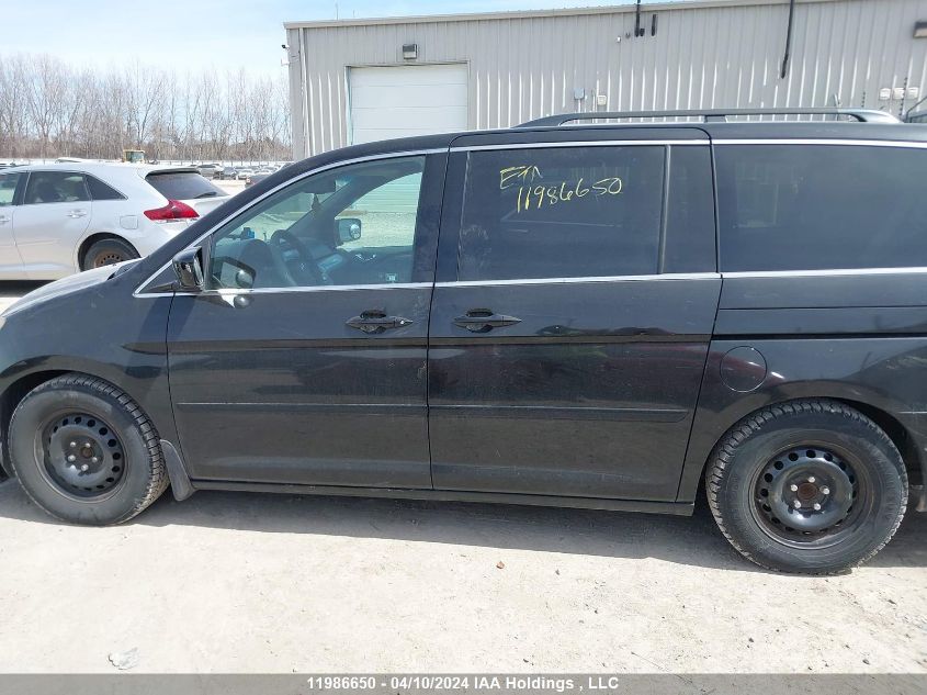 2010 Honda Odyssey Exl VIN: 5FNRL3H76AB507179 Lot: 11986650