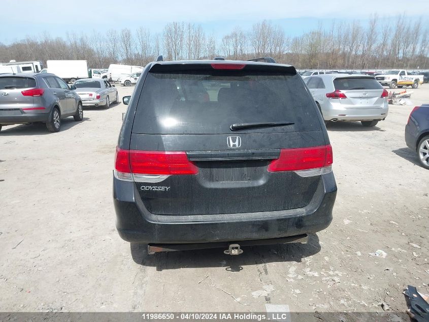 2010 Honda Odyssey Exl VIN: 5FNRL3H76AB507179 Lot: 11986650