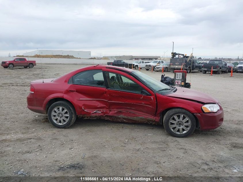 2005 Chrysler Sebring Limited VIN: 1C3EL66R85N572485 Lot: 11986661