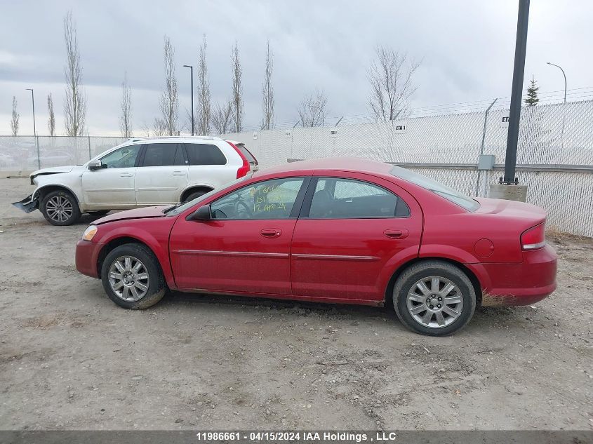 2005 Chrysler Sebring Limited VIN: 1C3EL66R85N572485 Lot: 11986661