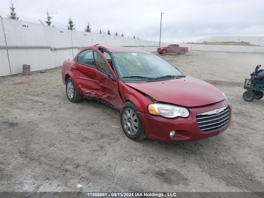 2005 Chrysler Sebring Limited VIN: 1C3EL66R85N572485 Lot: 11986661