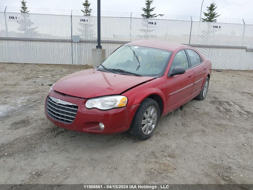 2005 Chrysler Sebring Limited VIN: 1C3EL66R85N572485 Lot: 11986661