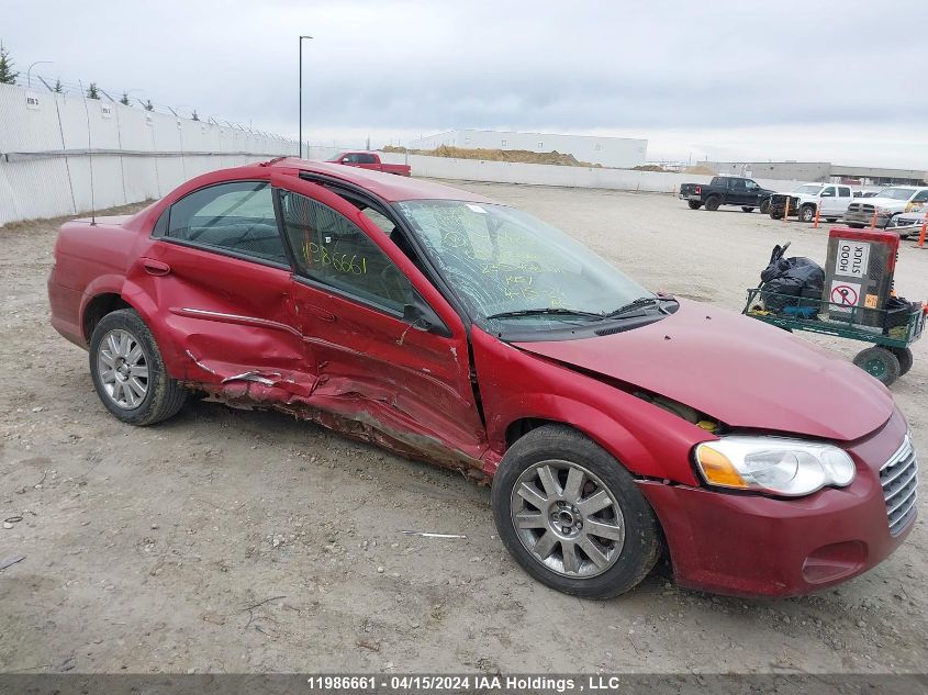 2005 Chrysler Sebring Limited VIN: 1C3EL66R85N572485 Lot: 11986661