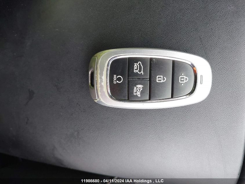 2021 Hyundai Santa Fe Limited VIN: KM8S5DA10MU011647 Lot: 11986680