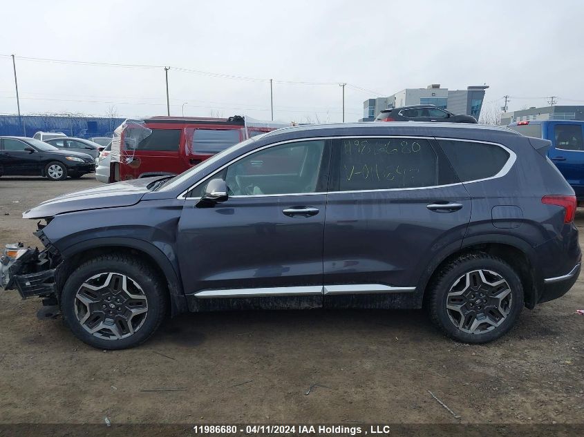 2021 Hyundai Santa Fe Limited VIN: KM8S5DA10MU011647 Lot: 11986680