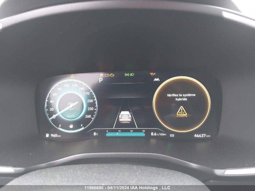 2021 Hyundai Santa Fe Limited VIN: KM8S5DA10MU011647 Lot: 11986680