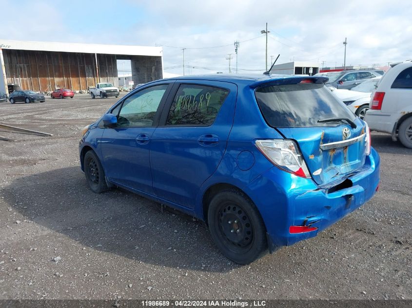 2012 Toyota Yaris VIN: JTDKTUD35CD518209 Lot: 48303254