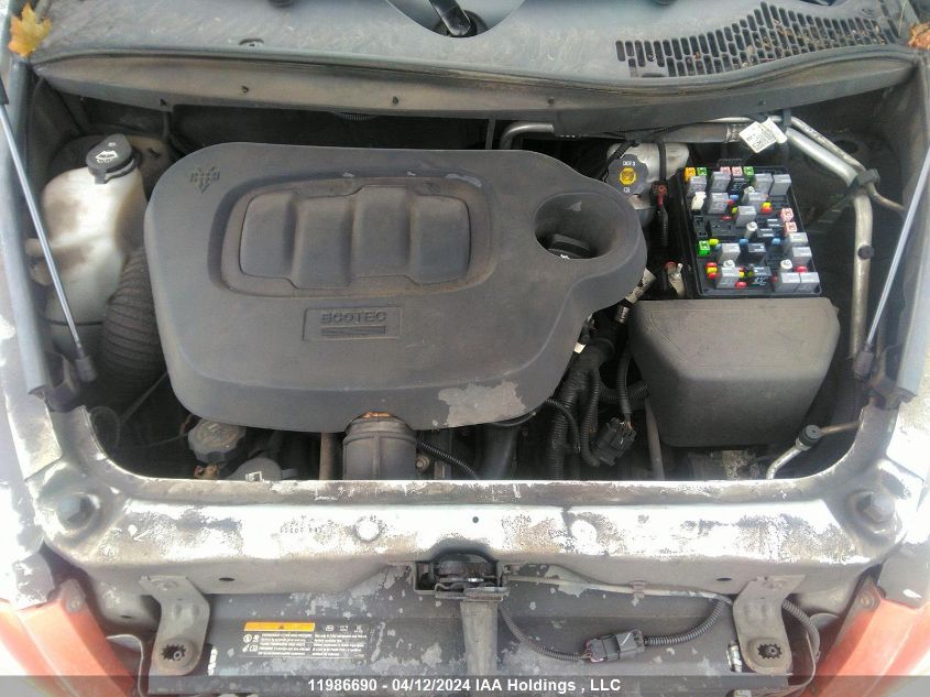 2011 Chevrolet Hhr Ls VIN: 3GNBAAFW1BS604408 Lot: 11986690
