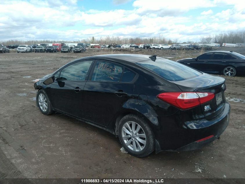 2015 Kia Forte VIN: KNAFX4A63F5435586 Lot: 11986693