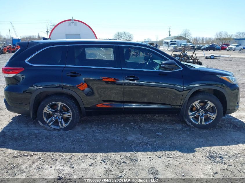 2017 Toyota Highlander Limited/Ltd Platinum VIN: 5TDDZRFH8HS396583 Lot: 11986698