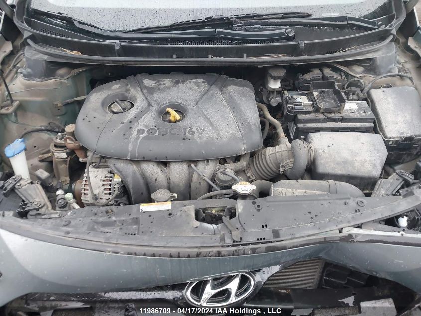 2013 Hyundai Elantra Gt Gl VIN: KMHD25LE8DU078116 Lot: 11986709