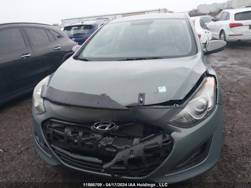 2013 Hyundai Elantra Gt Gl VIN: KMHD25LE8DU078116 Lot: 11986709