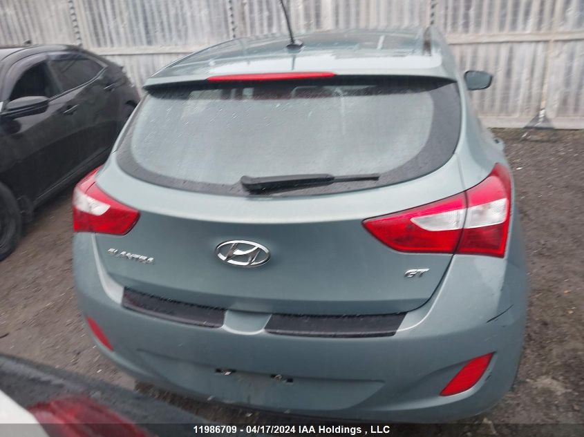 2013 Hyundai Elantra Gt Gl VIN: KMHD25LE8DU078116 Lot: 11986709