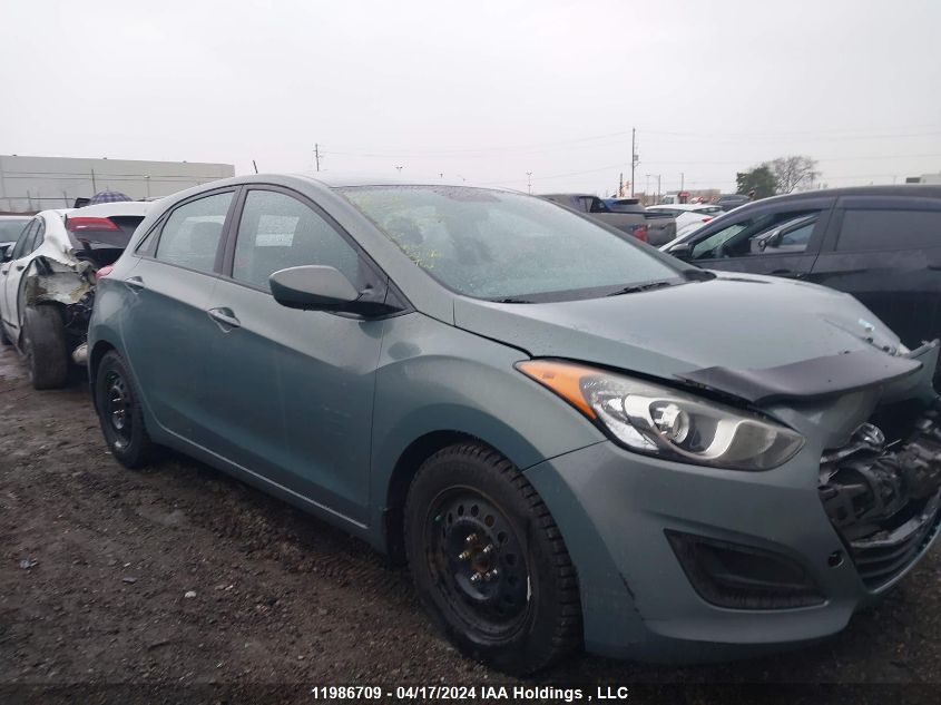 2013 Hyundai Elantra Gt Gl VIN: KMHD25LE8DU078116 Lot: 11986709