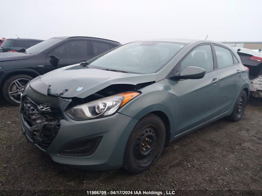 2013 Hyundai Elantra Gt Gl VIN: KMHD25LE8DU078116 Lot: 11986709